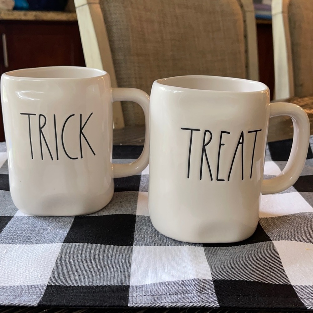 Rae Dunn Trick & Treat Mugs